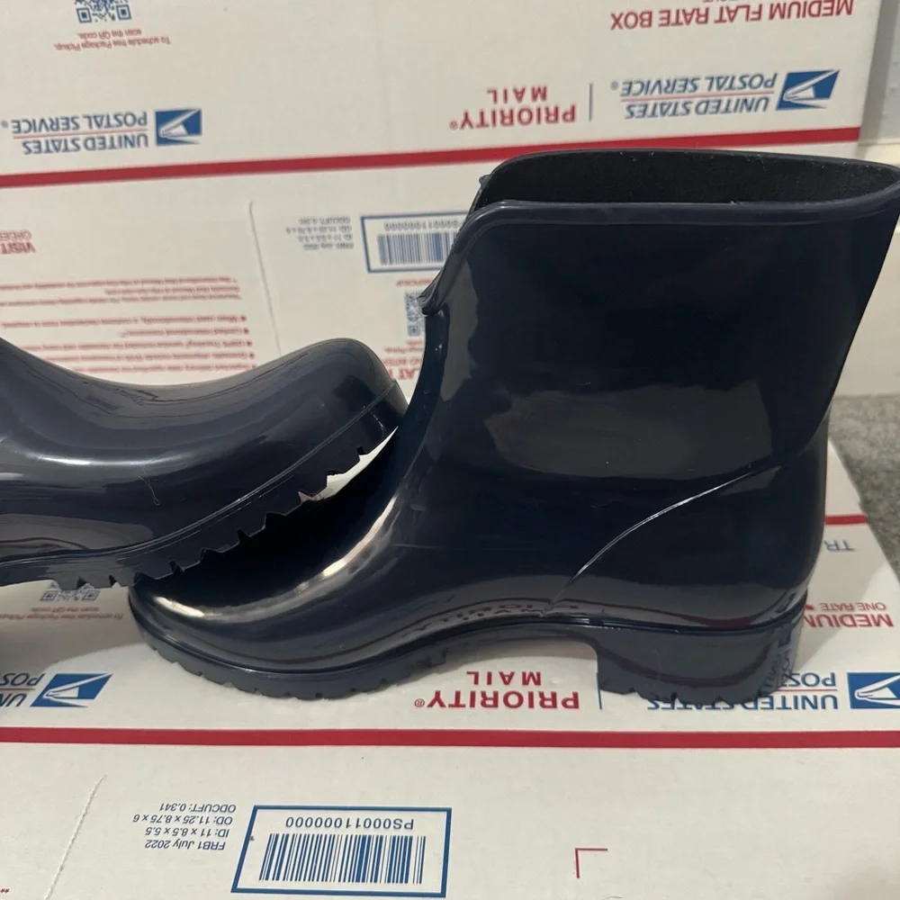 Animo Italia Zea Ladies Waterproof Ankle Boots, Navy Size Size:37W (US-6W)
